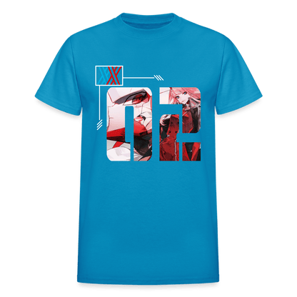 Zero Two - T-Shirt - turquoise