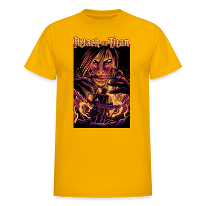 1- T-Shirt - gold