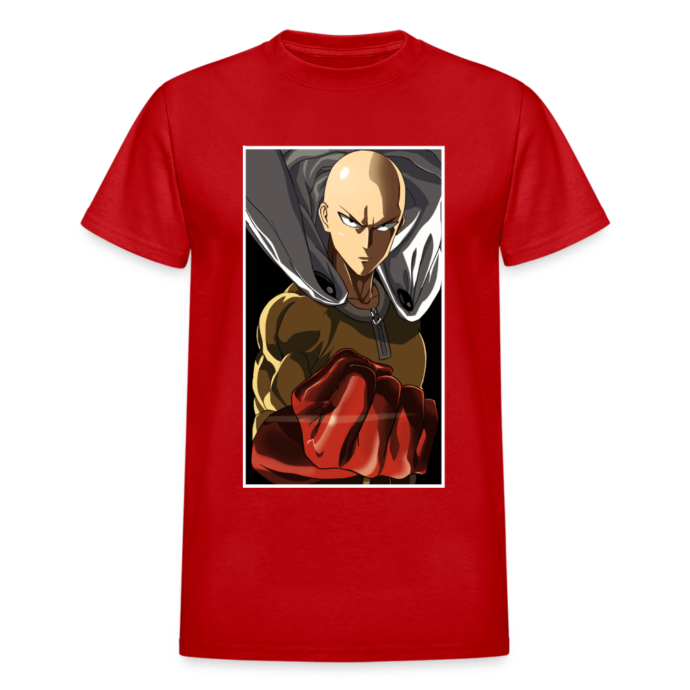 Saitama - T-Shirt - red