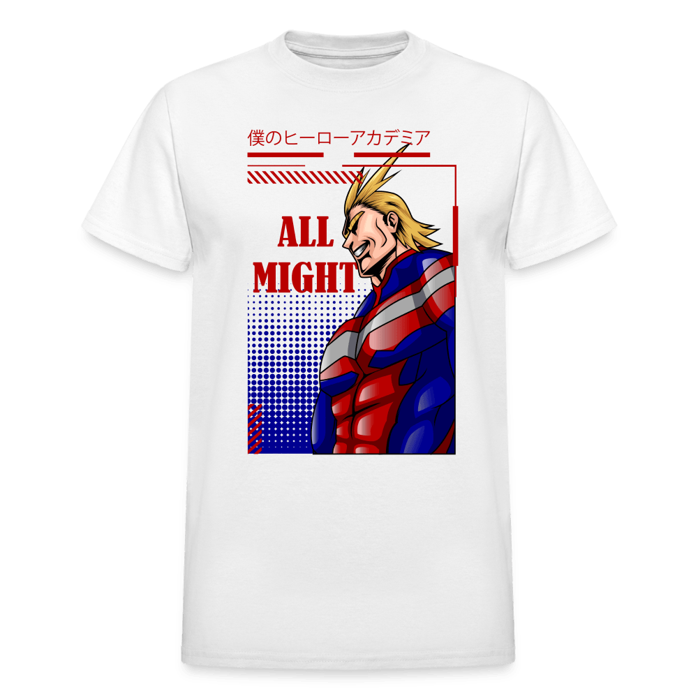 All Might - T-Shirt - white