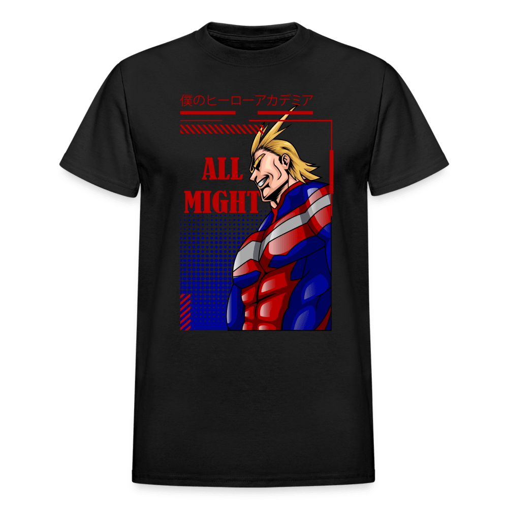 All Might - T-Shirt - black