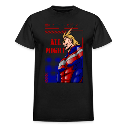 All Might - T-Shirt - black