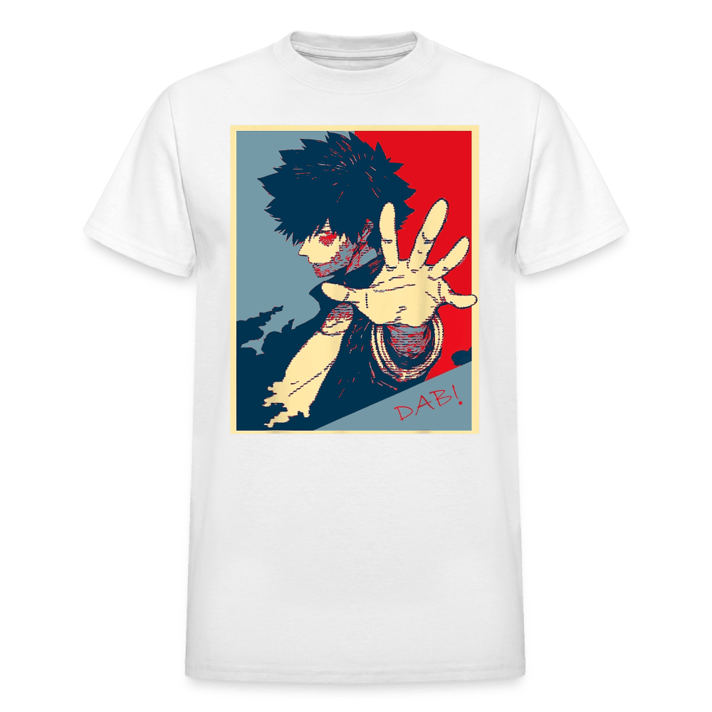 Glitched Dabi - T-Shirt - white