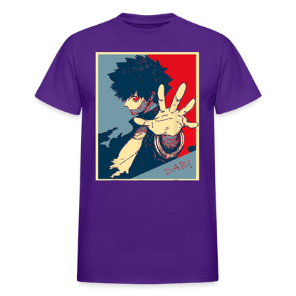 Glitched Dabi - T-Shirt - purple