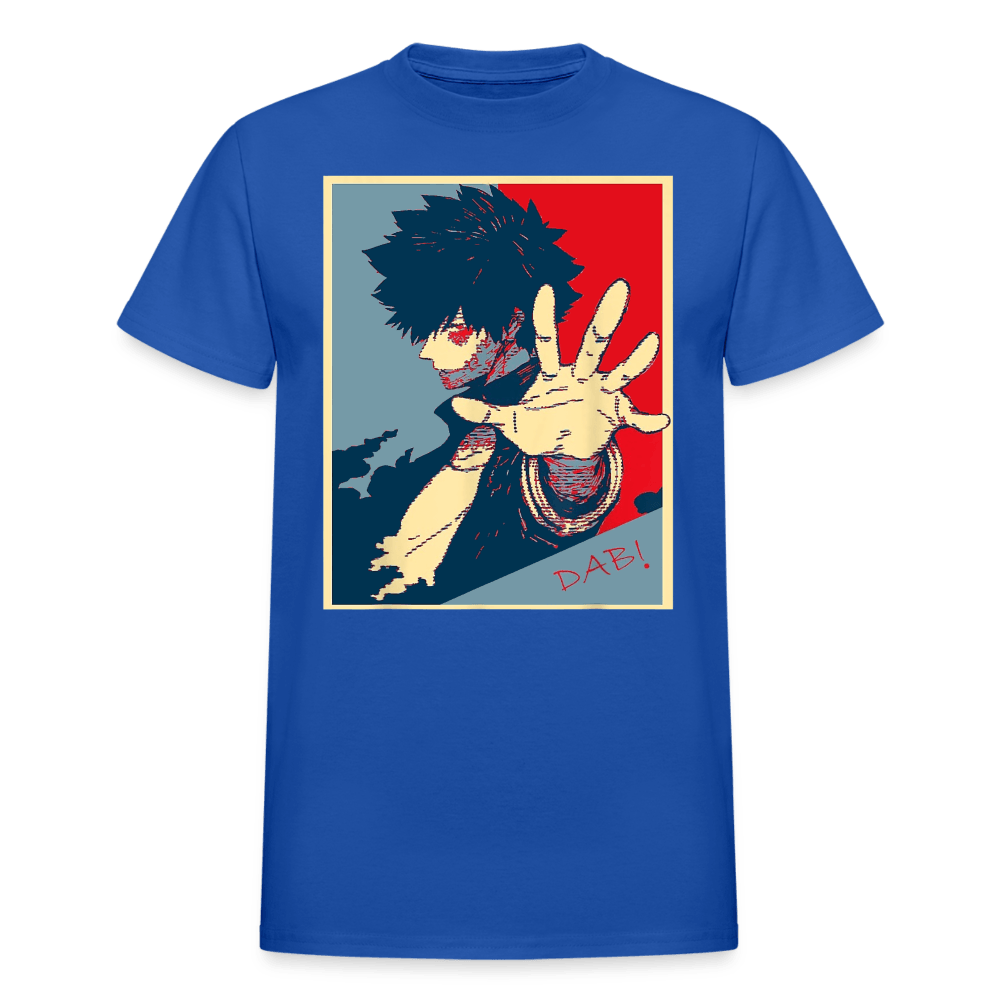 Glitched Dabi - T-Shirt - royal blue