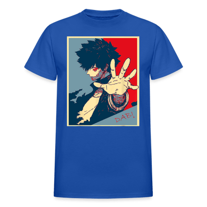 Glitched Dabi - T-Shirt - royal blue