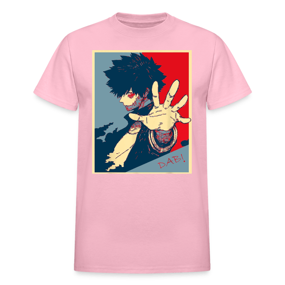 Glitched Dabi - T-Shirt - light pink