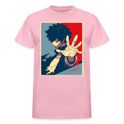 Glitched Dabi - T-Shirt - light pink