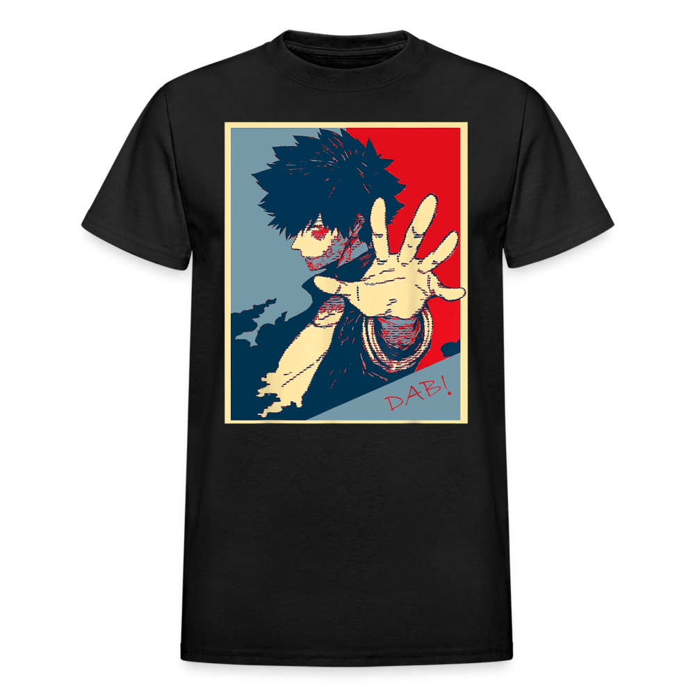 Glitched Dabi - T-Shirt - black