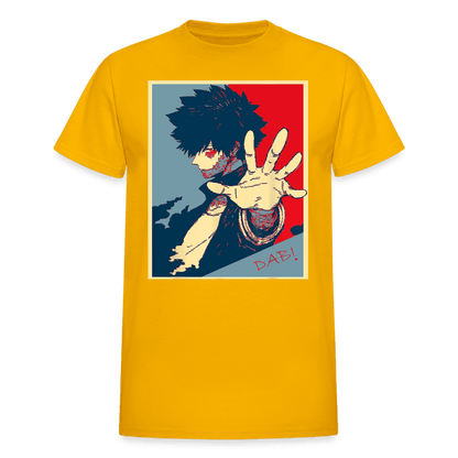 Glitched Dabi - T-Shirt - gold