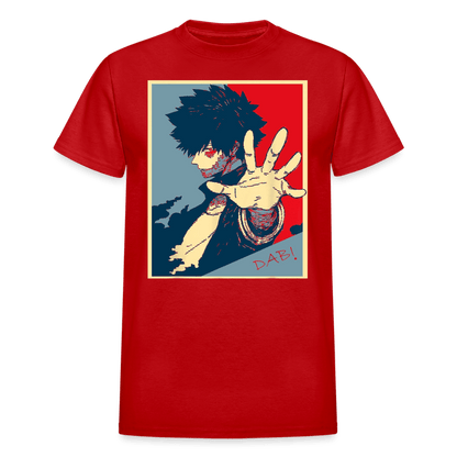 Glitched Dabi - T-Shirt - red