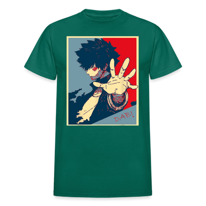 Glitched Dabi - T-Shirt - petrol