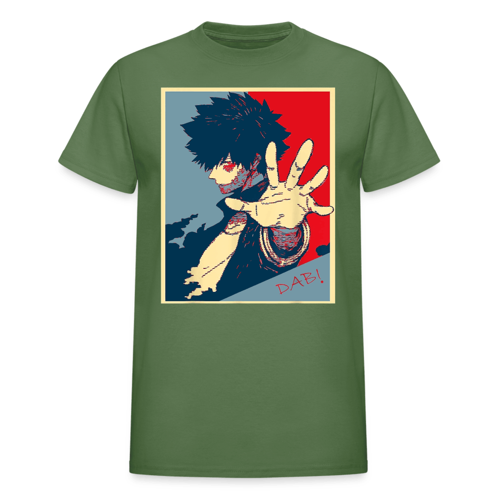 Glitched Dabi - T-Shirt - military green