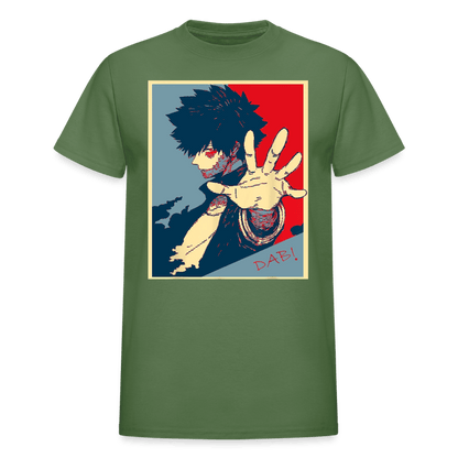 Glitched Dabi - T-Shirt - military green