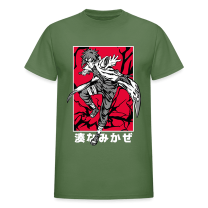 Gildan Ultra Cotton Adult T-Shirt - military green