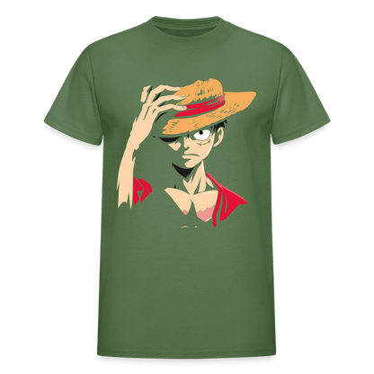 Gildan Ultra Cotton Adult T-Shirt - military green