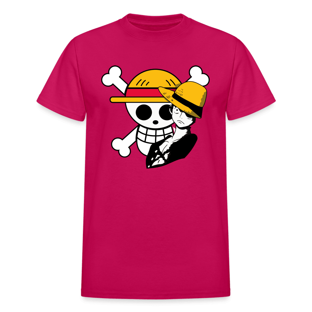 Gildan Ultra Cotton Adult T-Shirt - fuchsia