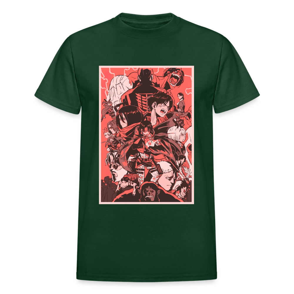 Gildan Ultra Cotton Adult T-Shirt - forest green