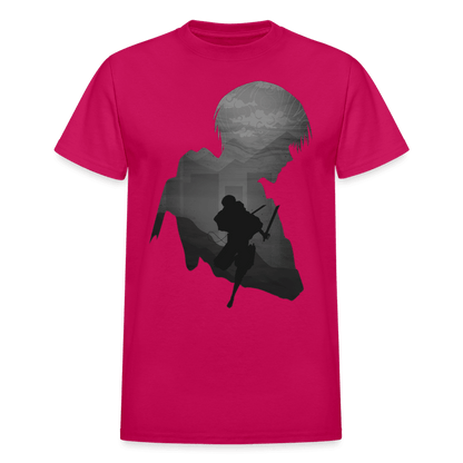 Gildan Ultra Cotton Adult T-Shirt - fuchsia