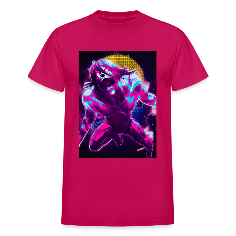 Gildan Ultra Cotton Adult T-Shirt - fuchsia