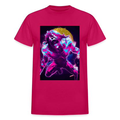 Gildan Ultra Cotton Adult T-Shirt - fuchsia