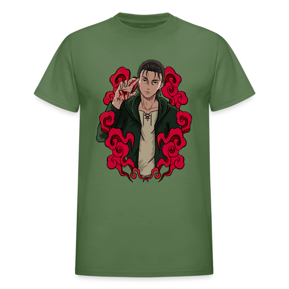 Gildan Ultra Cotton Adult T-Shirt - military green