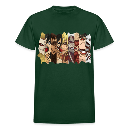 Gildan Ultra Cotton Adult T-Shirt - forest green