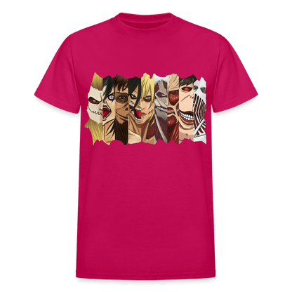 Gildan Ultra Cotton Adult T-Shirt - fuchsia