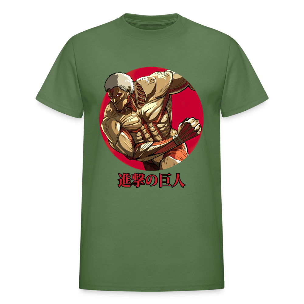 Gildan Ultra Cotton Adult T-Shirt - military green