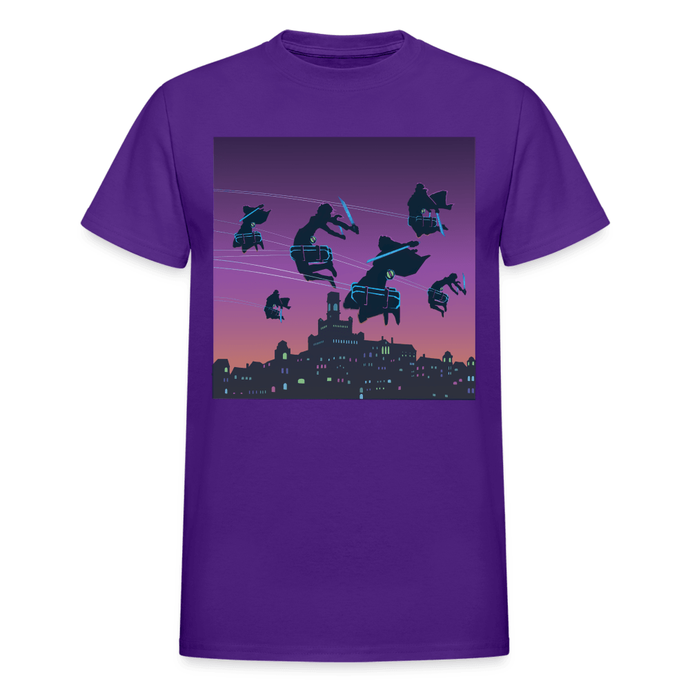 Gildan Ultra Cotton Adult T-Shirt - purple