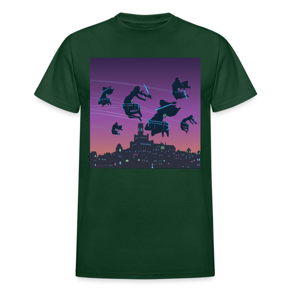 Gildan Ultra Cotton Adult T-Shirt - forest green