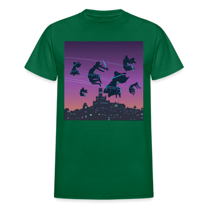 Gildan Ultra Cotton Adult T-Shirt - bottlegreen