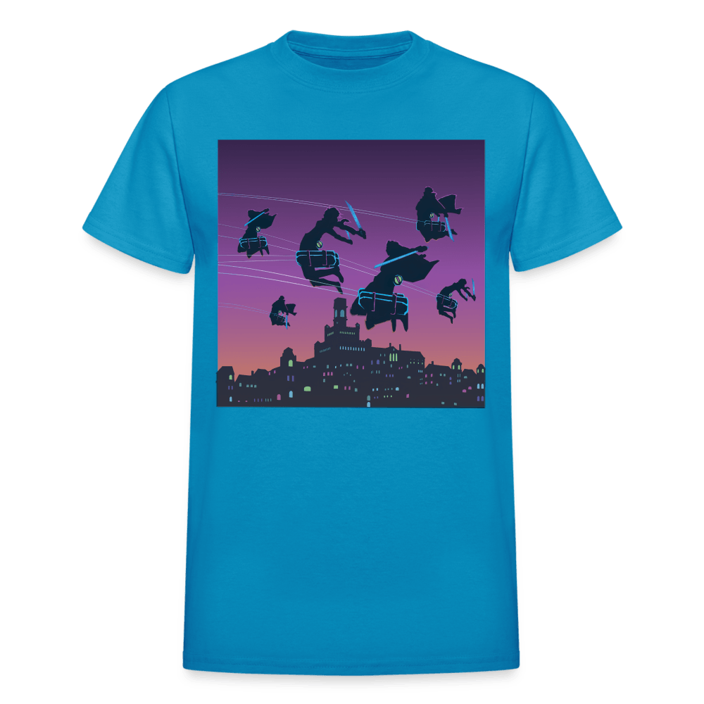 Gildan Ultra Cotton Adult T-Shirt - turquoise