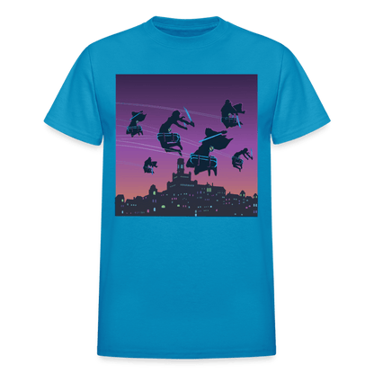 Gildan Ultra Cotton Adult T-Shirt - turquoise