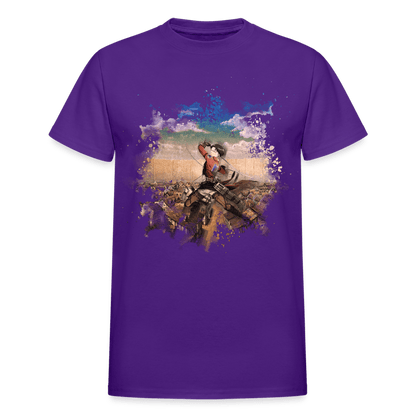 Gildan Ultra Cotton Adult T-Shirt - purple