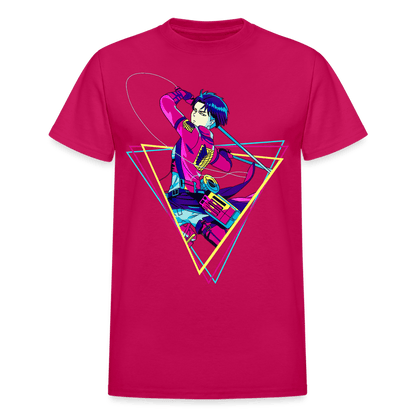 Gildan Ultra Cotton Adult T-Shirt - fuchsia