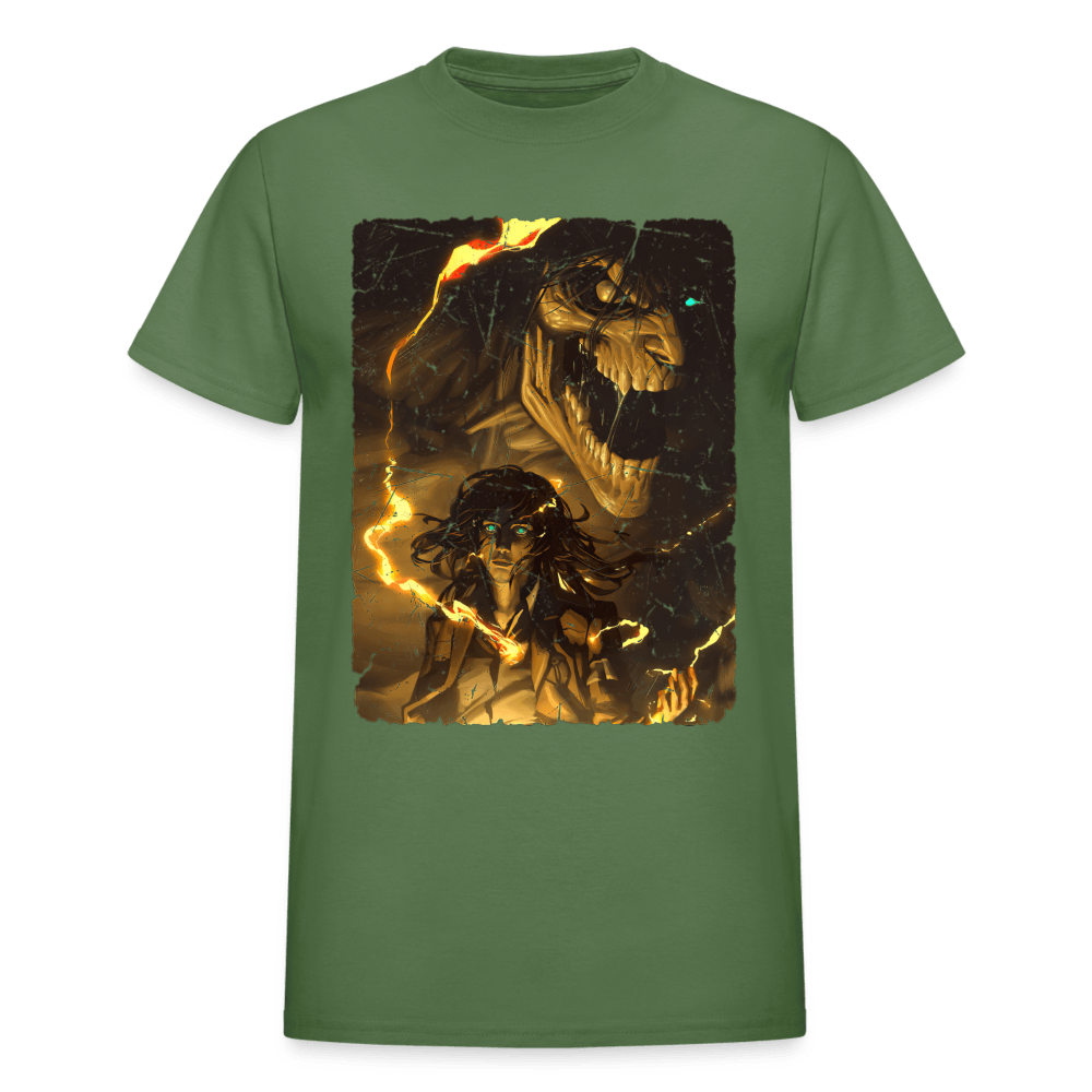 Gildan Ultra Cotton Adult T-Shirt - military green