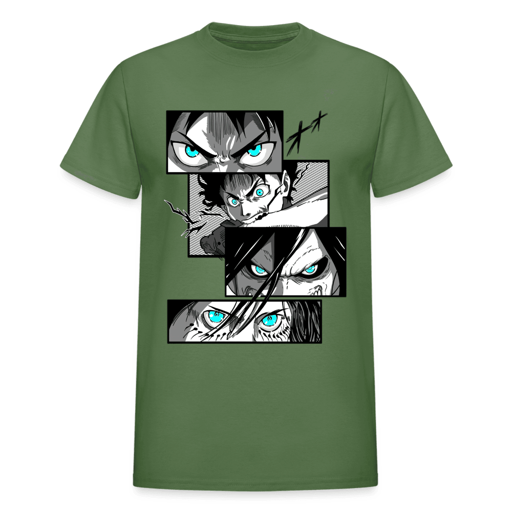 Gildan Ultra Cotton Adult T-Shirt - military green