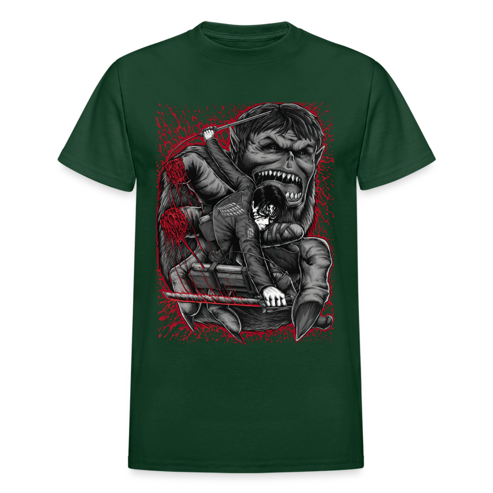 Gildan Ultra Cotton Adult T-Shirt - forest green