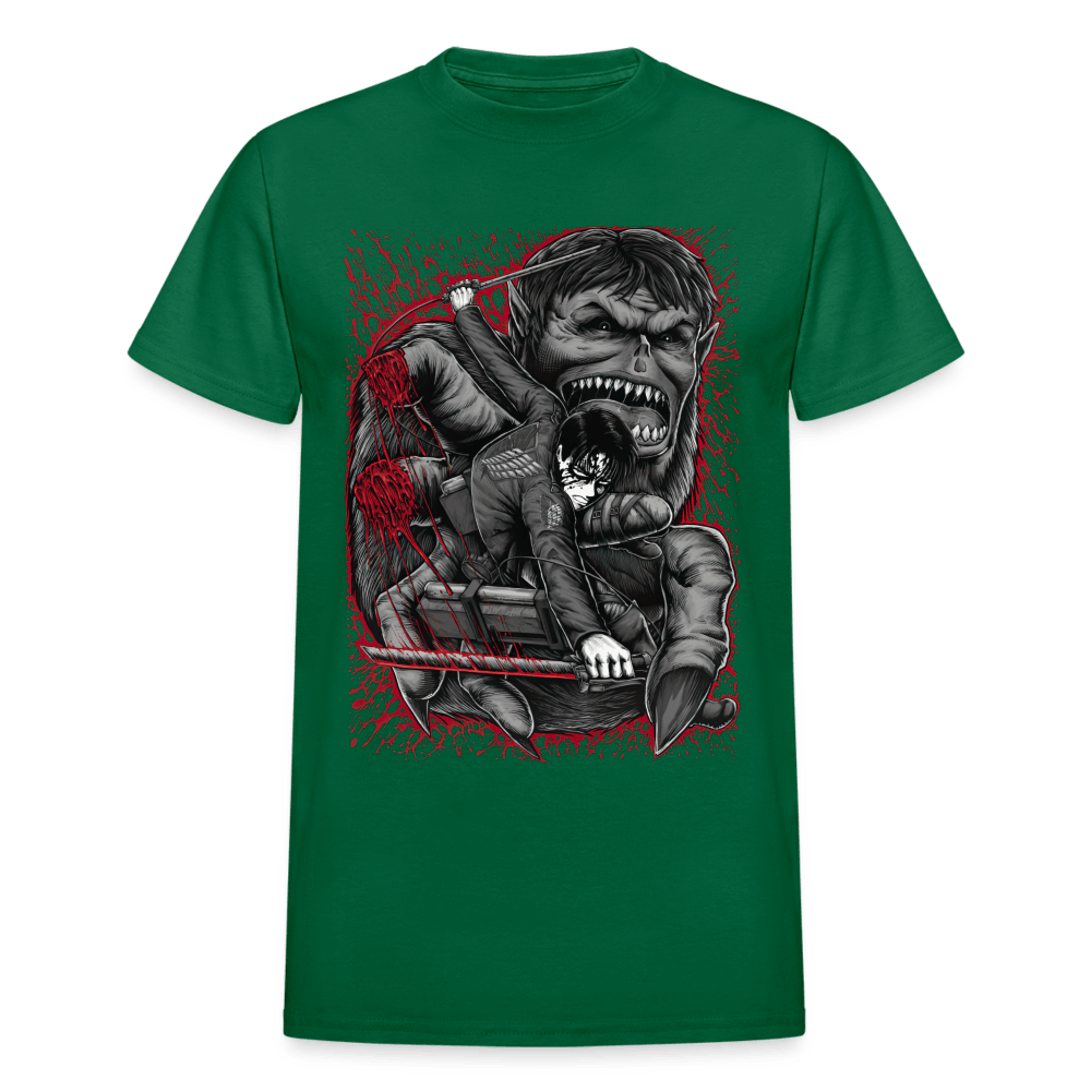 Gildan Ultra Cotton Adult T-Shirt - bottlegreen