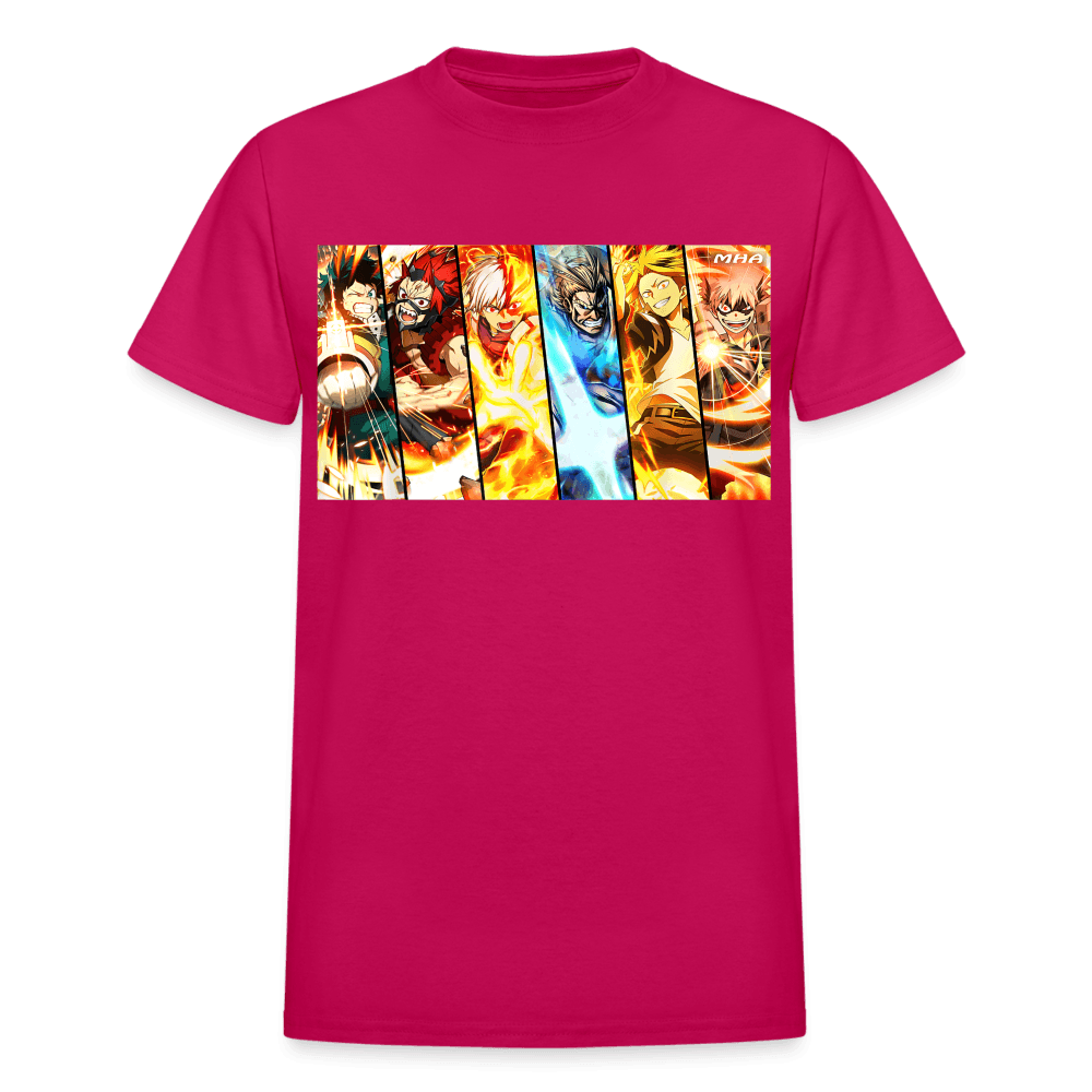 Gildan Ultra Cotton Adult T-Shirt - fuchsia