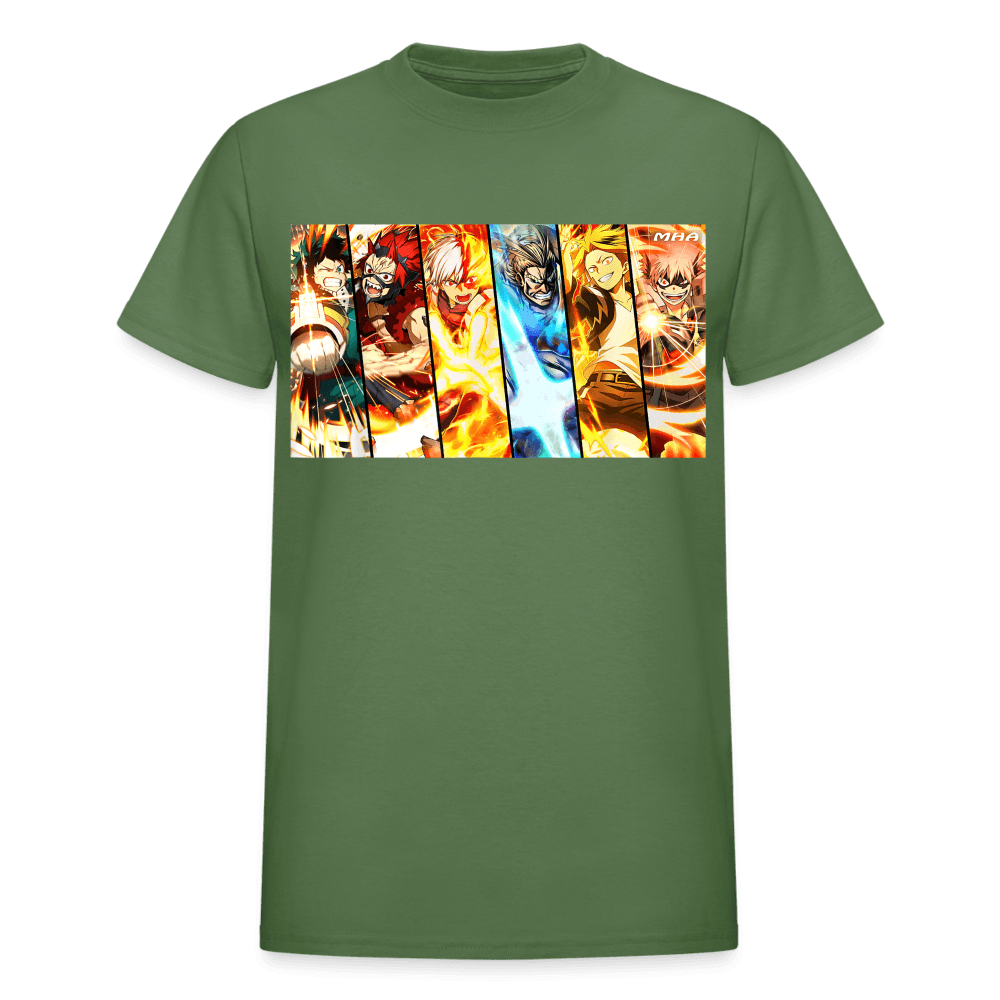 Gildan Ultra Cotton Adult T-Shirt - military green