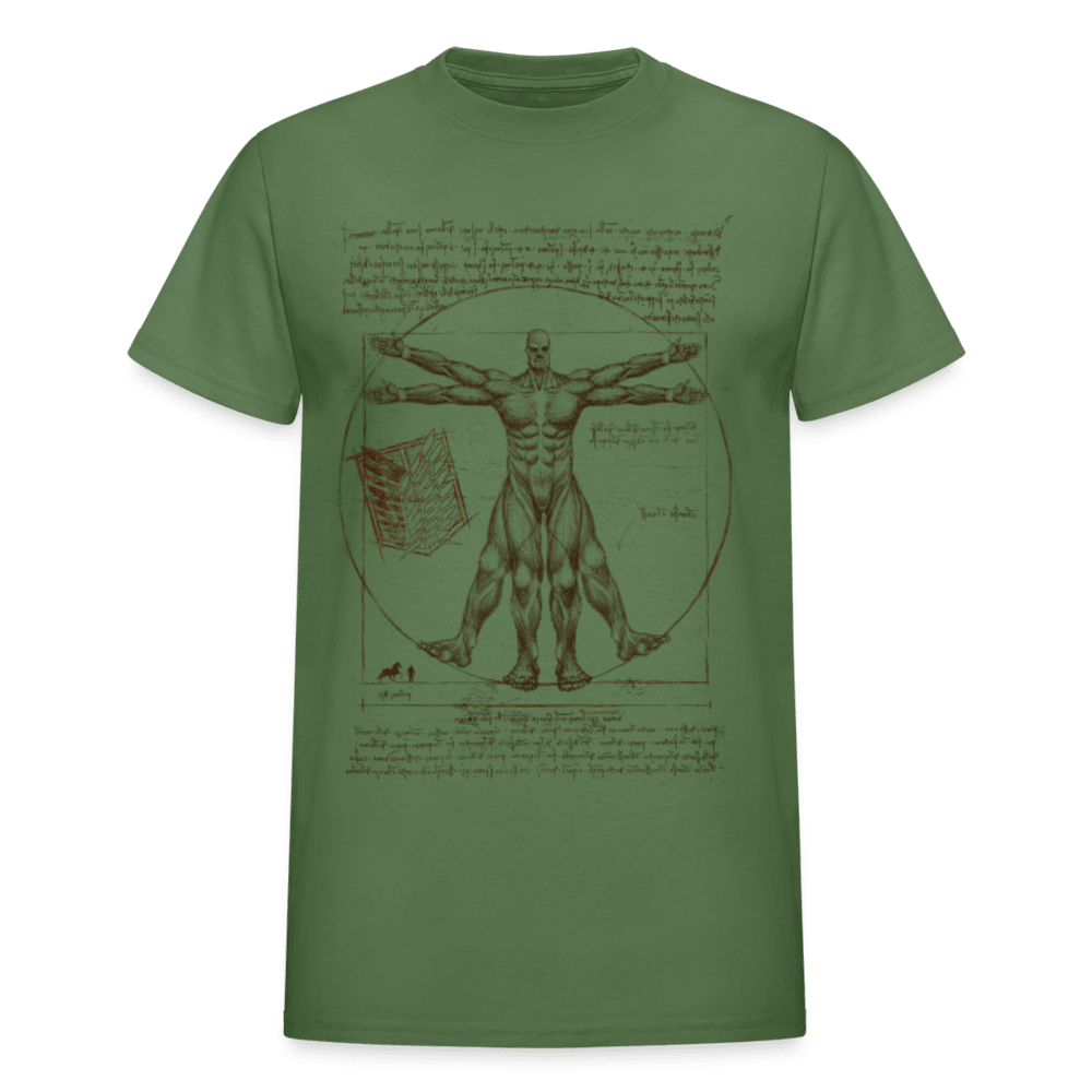 Gildan Ultra Cotton Adult T-Shirt - military green