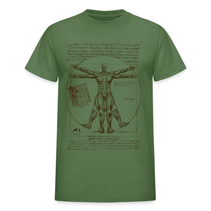 Gildan Ultra Cotton Adult T-Shirt - military green