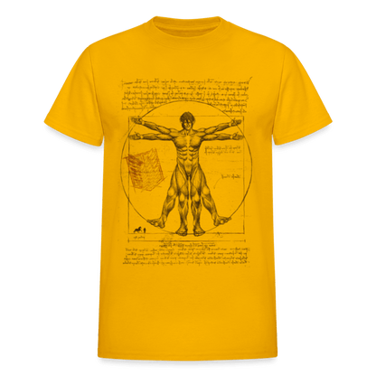 Gildan Ultra Cotton Adult T-Shirt - gold