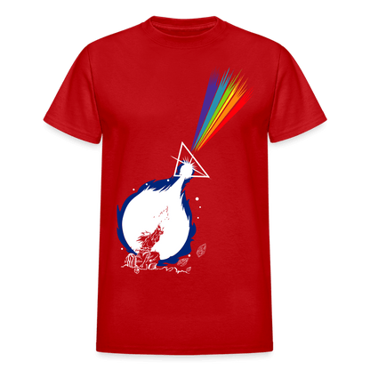 Gildan Ultra Cotton Adult T-Shirt - red