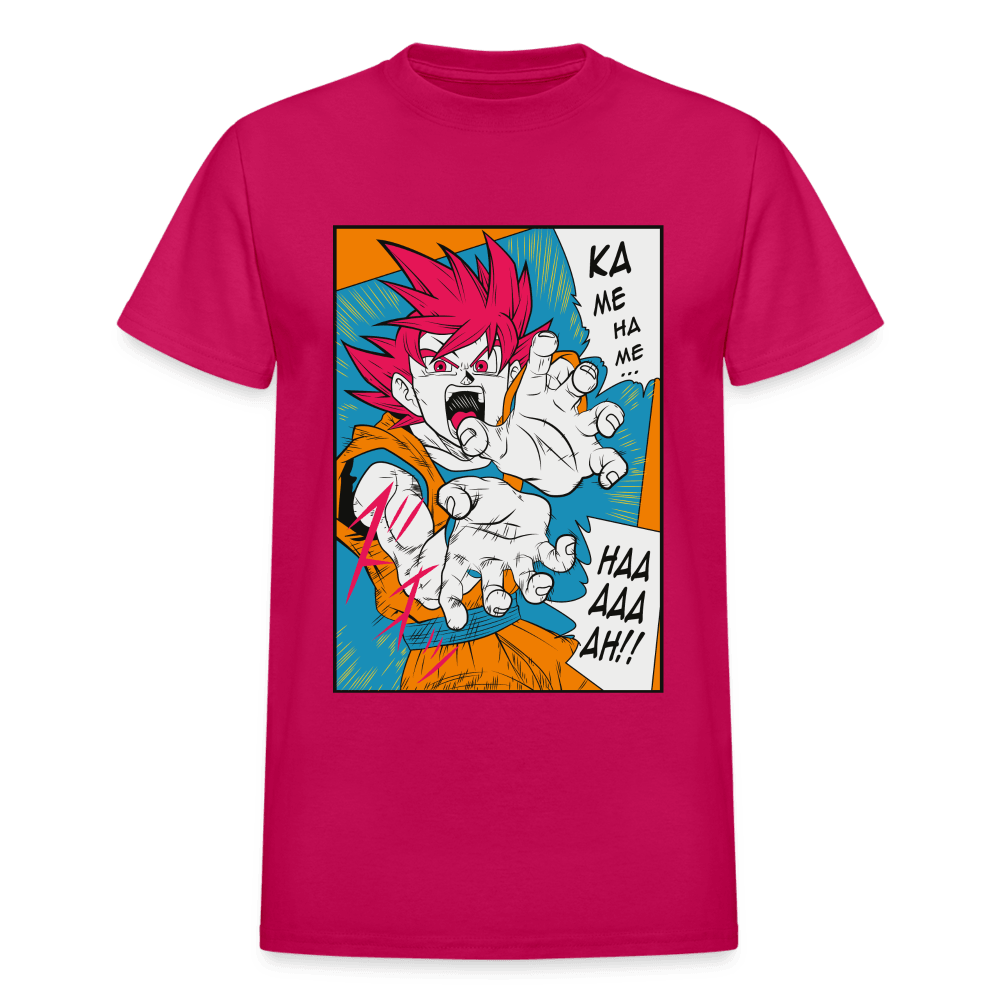 Gildan Ultra Cotton Adult T-Shirt - fuchsia