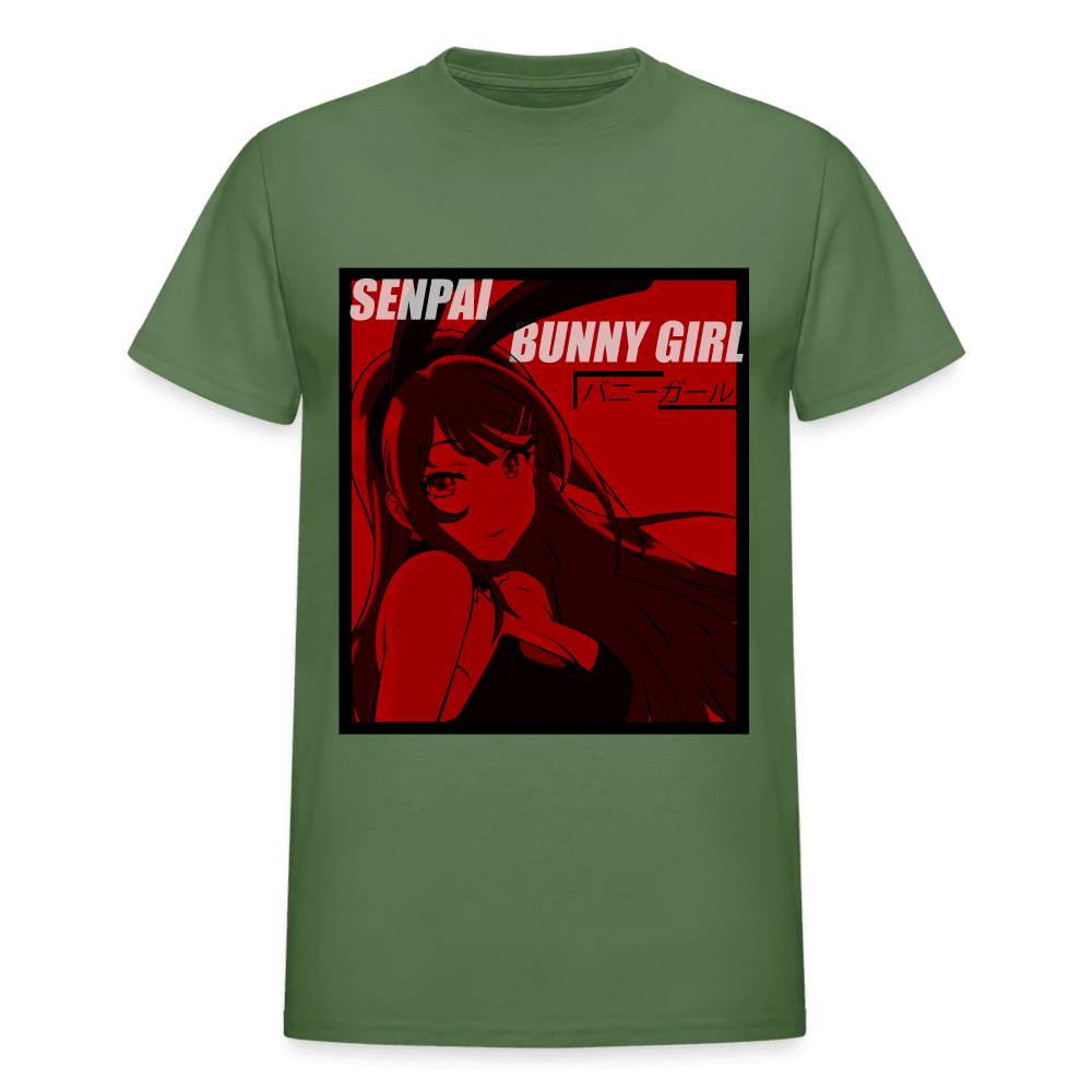 Gildan Ultra Cotton Adult T-Shirt - military green