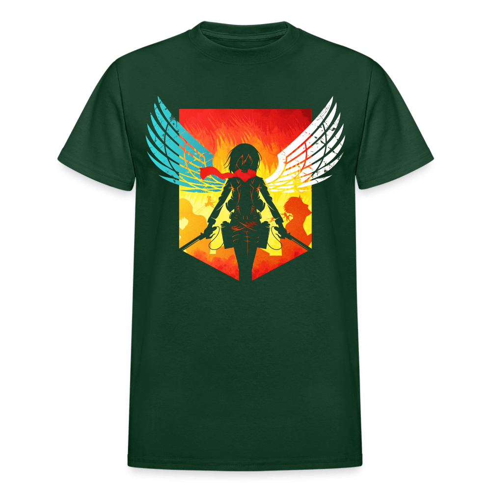 Gildan Ultra Cotton Adult T-Shirt - forest green