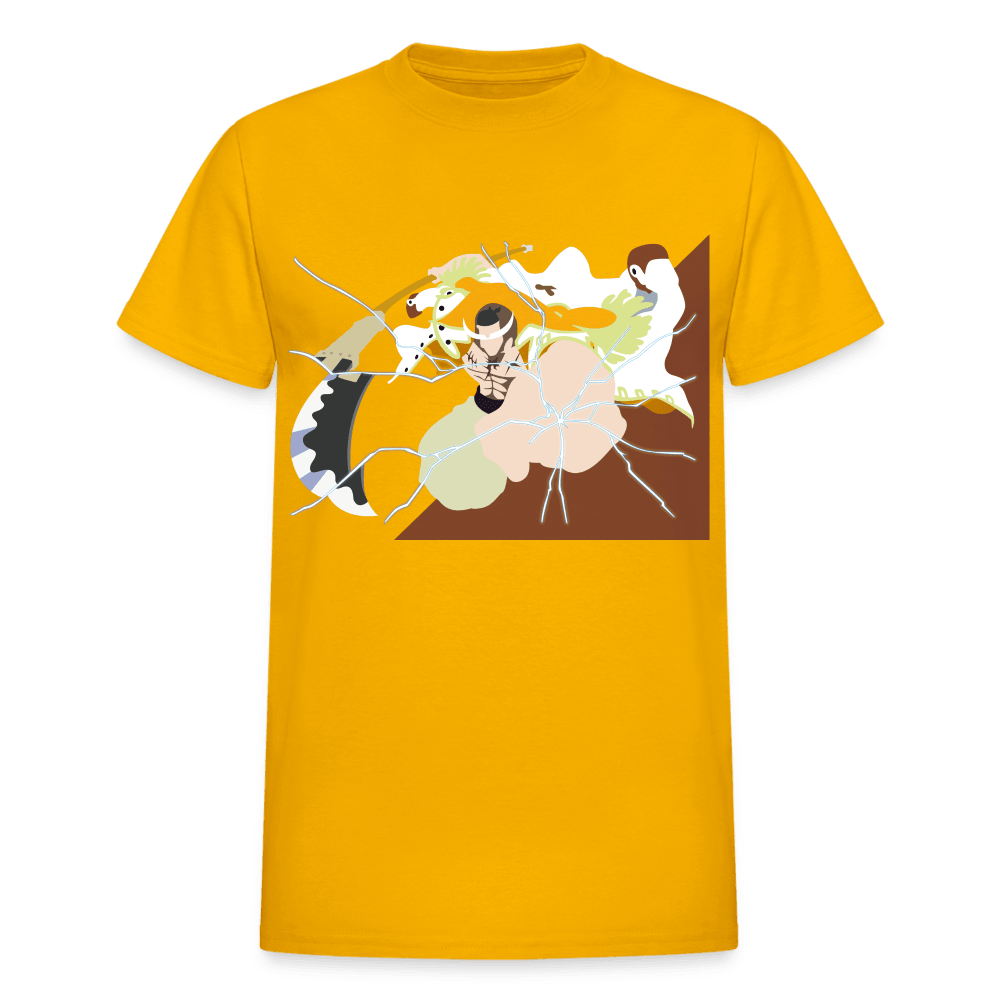 Gildan Ultra Cotton Adult T-Shirt - gold